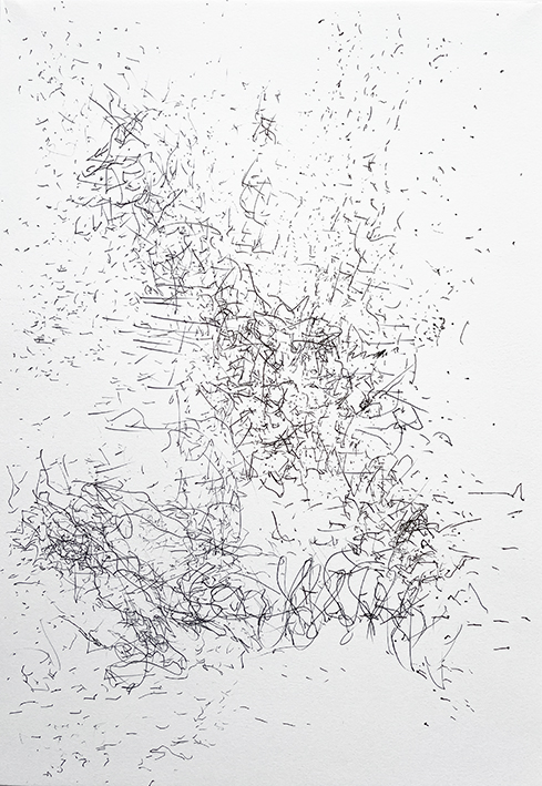 Katja Pudor, Sound based drawings, 2022