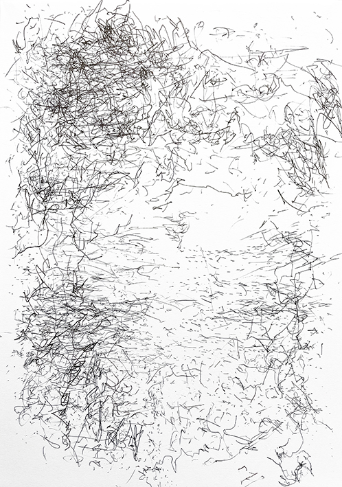 Katja Pudor, Sound based drawings, 2022